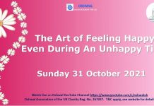 The Art of Feeling Happy Even During an Unhappy Time