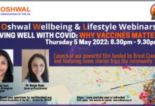 Oshwal Health Talk – Living Well with Covid – Why vaccines matter