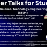 Careers Talks for Students – Pathways in Science, Technology, Engineering and Maths (STEM)